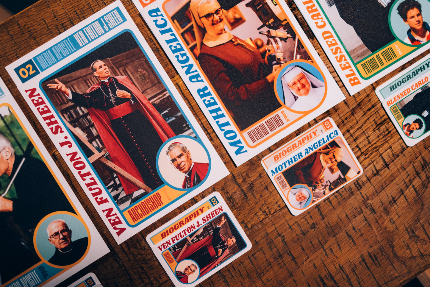 
                  
                    Retro Holy Cards | Complete Collection | Patrons of Media
                  
                