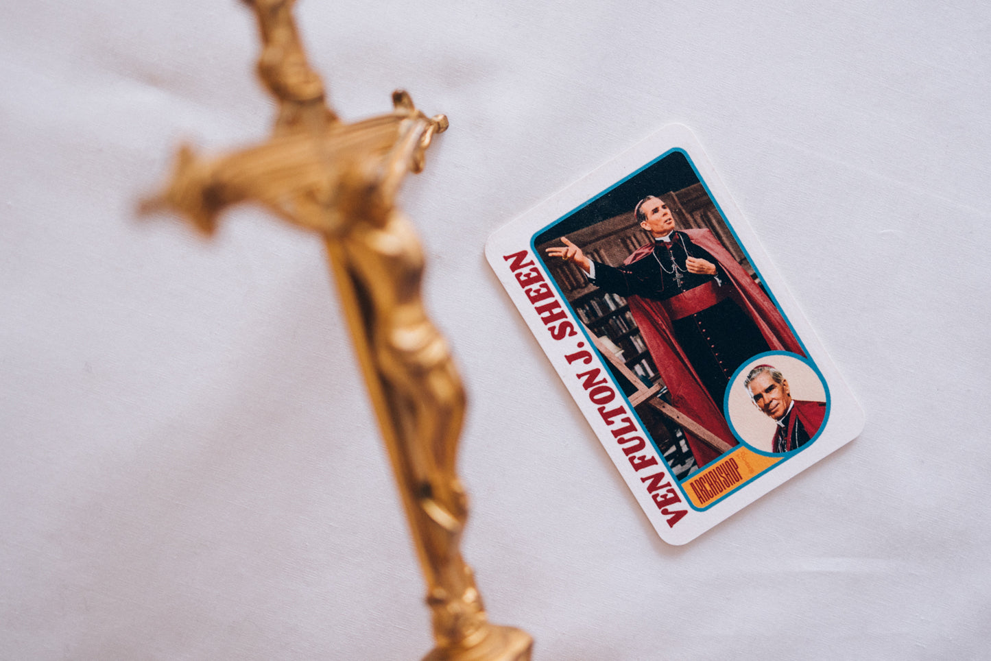 
                  
                    Retro Holy Card | Fulton Sheen
                  
                